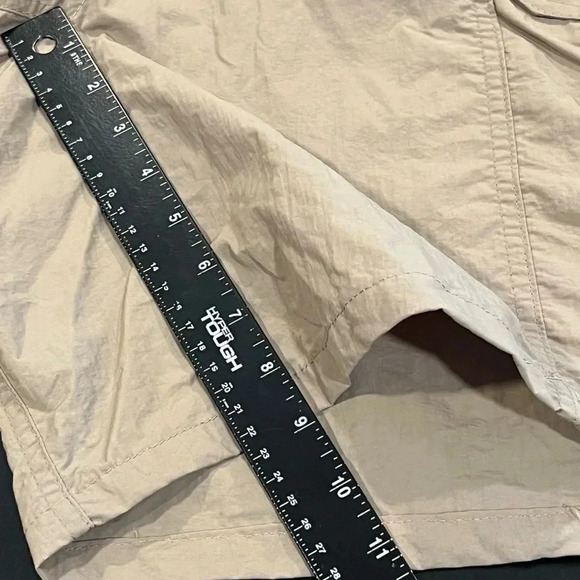 NWT Northwest Territory Packable Nylon Belted Khaki Cargo Shorts Mens 2XL - Picture 9 of 11
